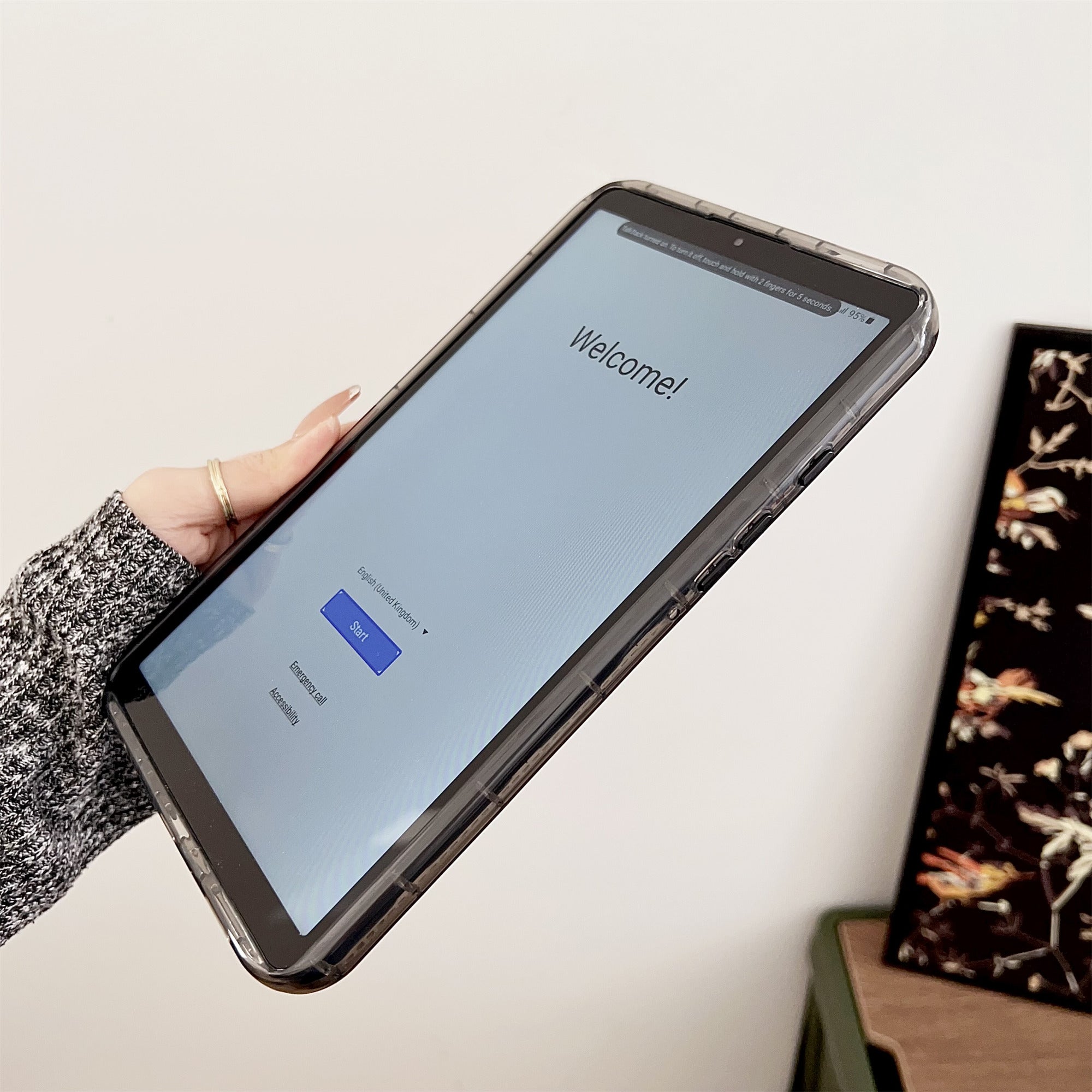 For Samsung Galaxy Tab A9+ Case Soft TPU Down Jacket Grain Tablet Cover For Samsung Galaxy Tab A9+ Case Soft TPU Down Jacket Grain Tablet Cover